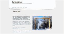 Desktop Screenshot of biltonfarms.com